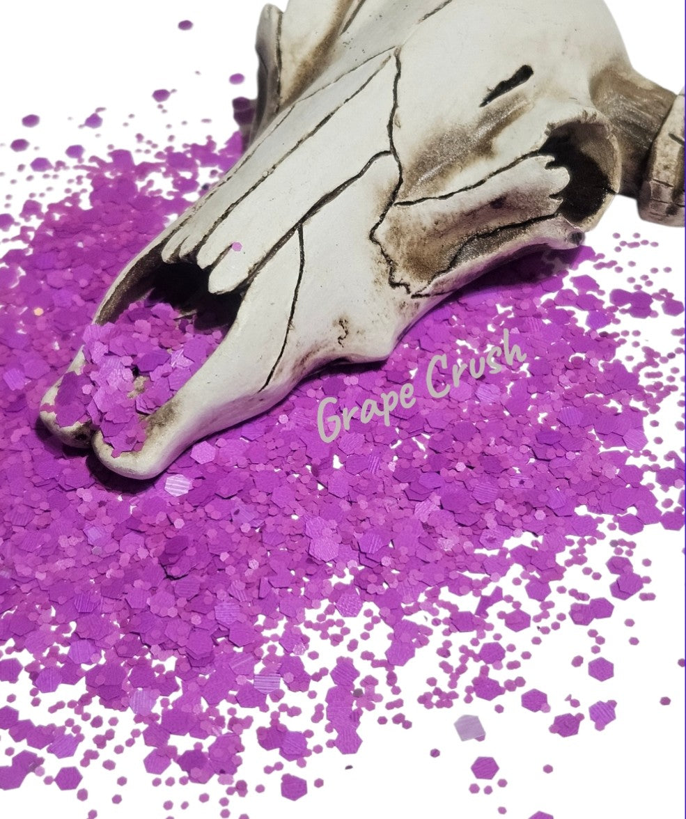 "Grape Crush" Chunky Matte Glitter