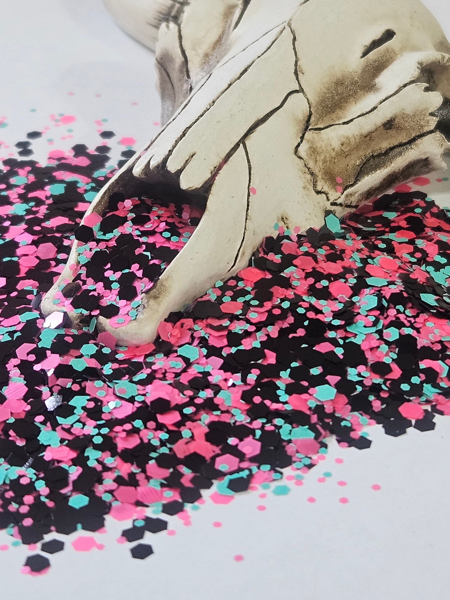 "Turquoise & Tassels" Custom Chunky Glitter Mix
