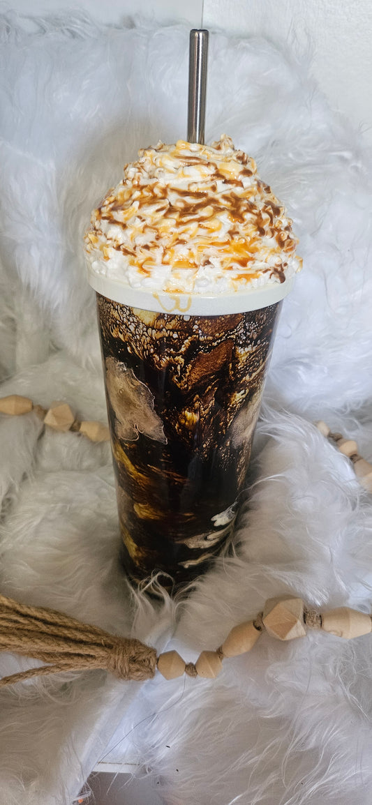 30oz Coffee Swirl Tumbler