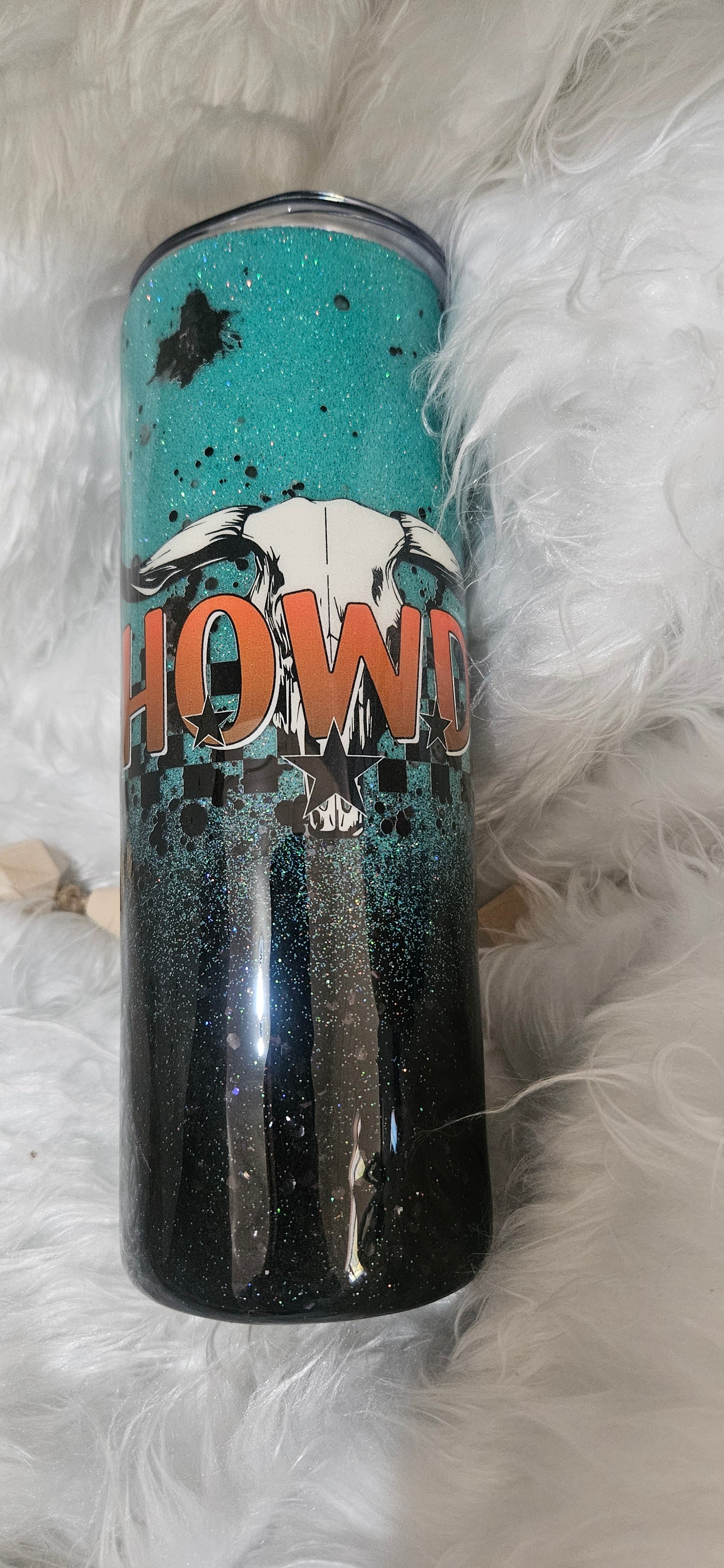 20oz skinny Howdy