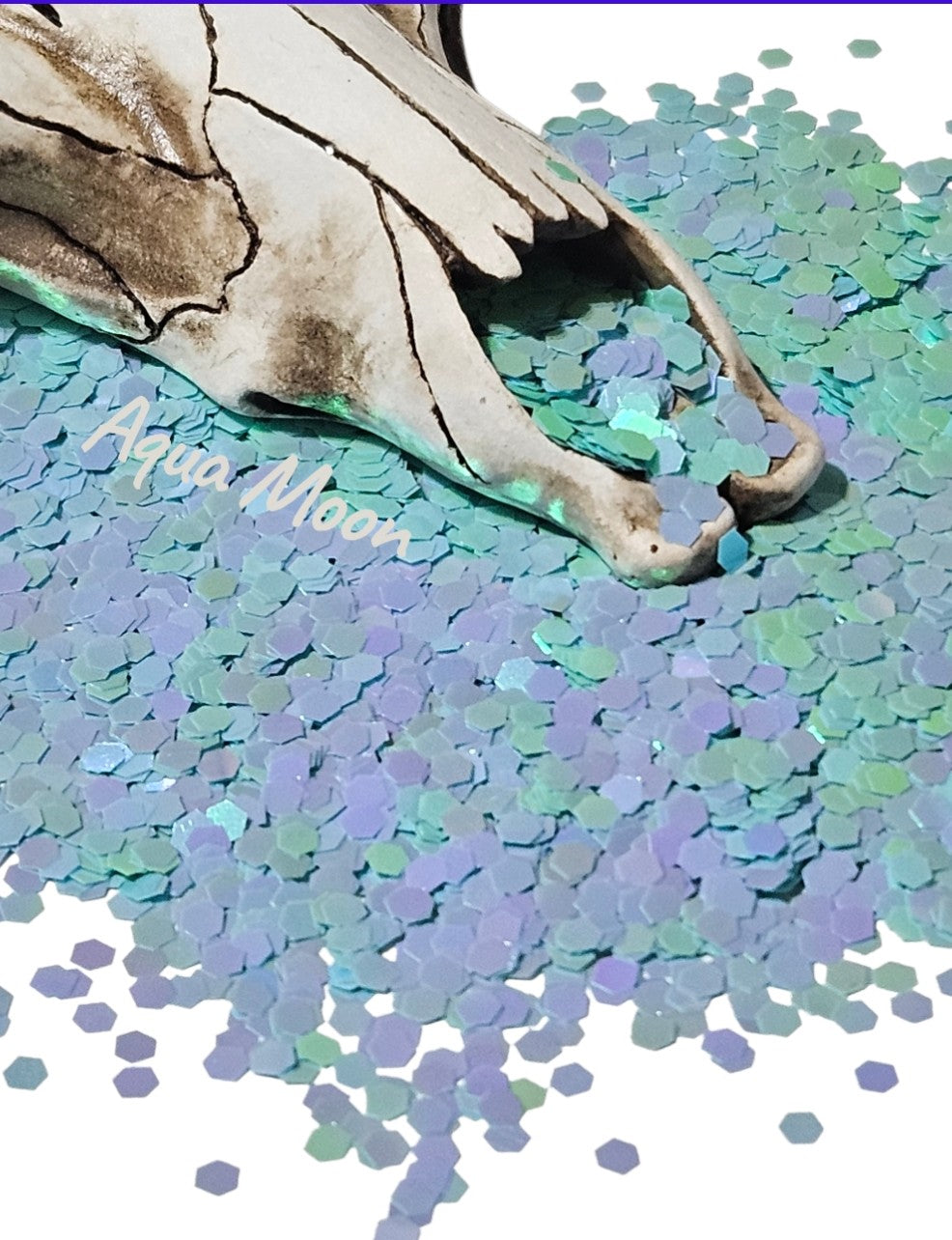 "Aqua Moon" Chunky Colorshift Glitter