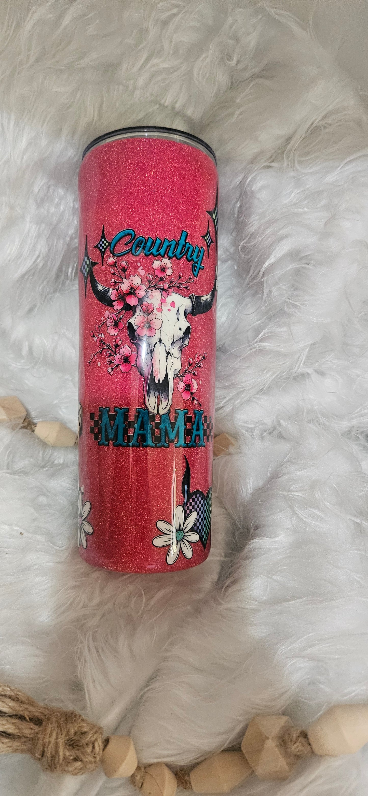 20oz skinny "Country Mama"