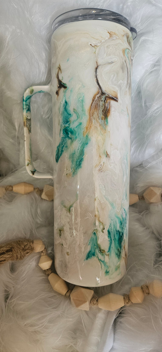 Marble 30oz Tumbler
