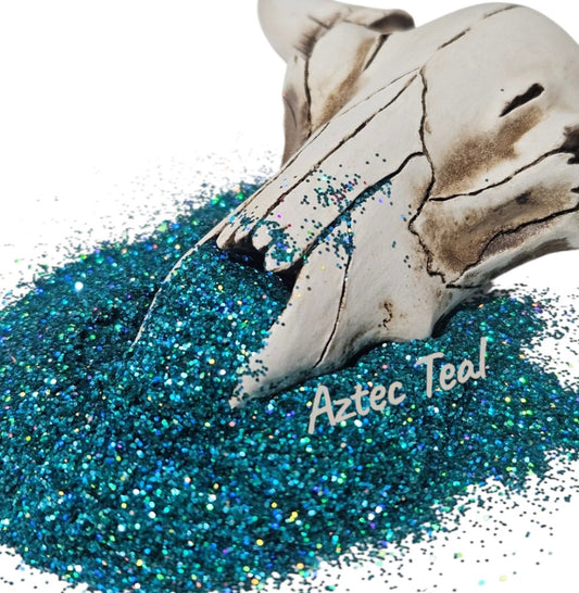 "Aztec Teal" Fine Halographic Glitter