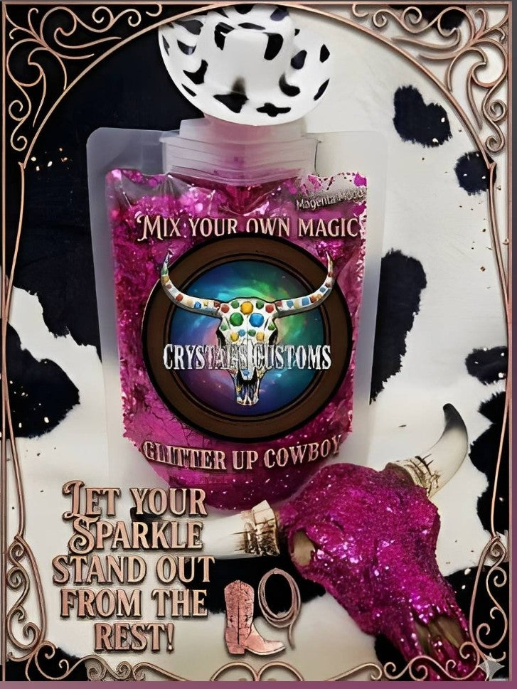Create your on glitter mix