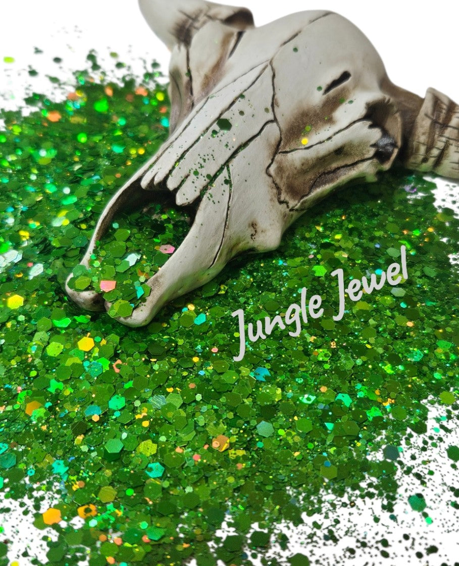 "Jungle Jewel" Halographic Chunky Glitter