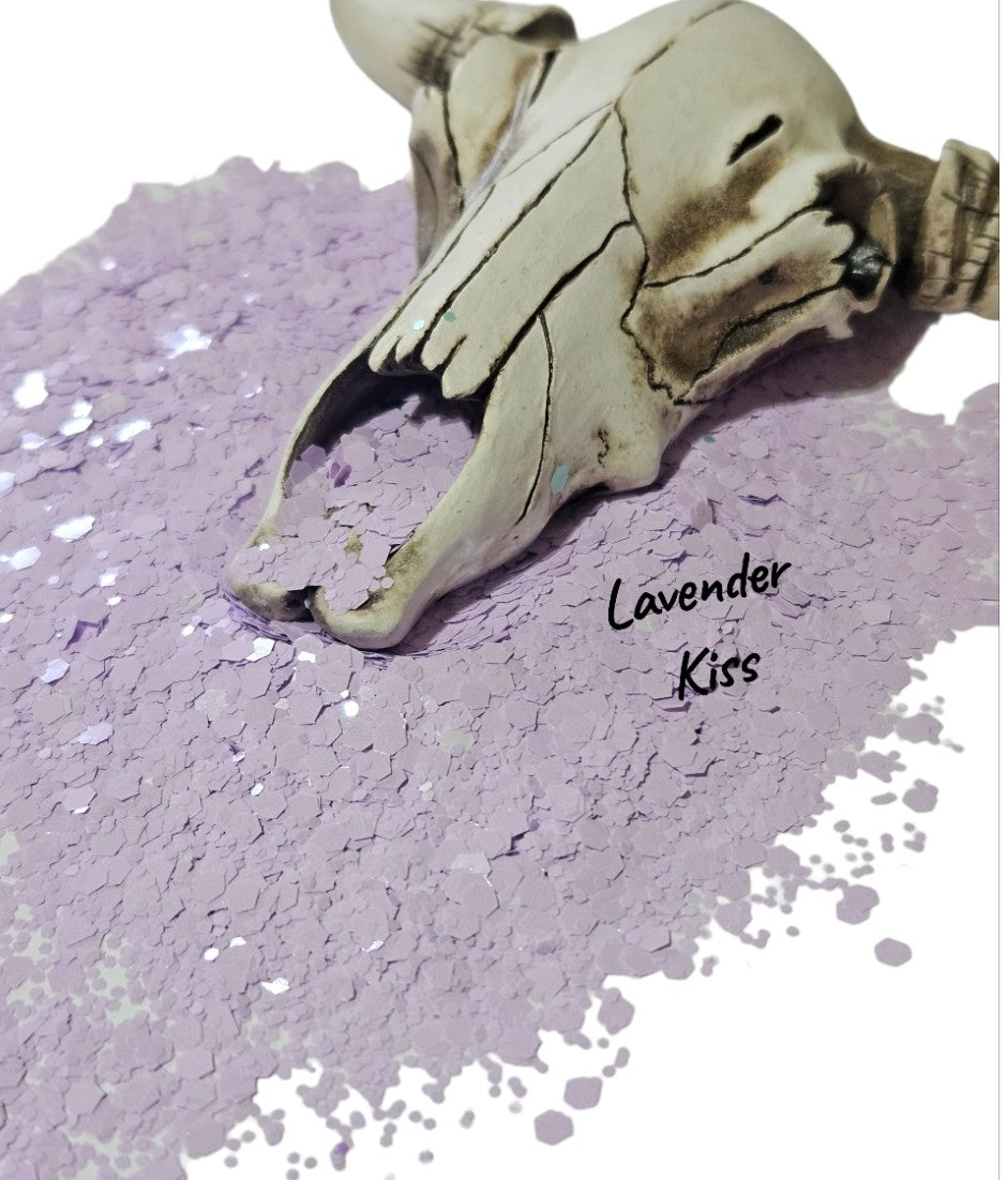 "Lavender Kiss" Metallic Matte Chunky Glitter