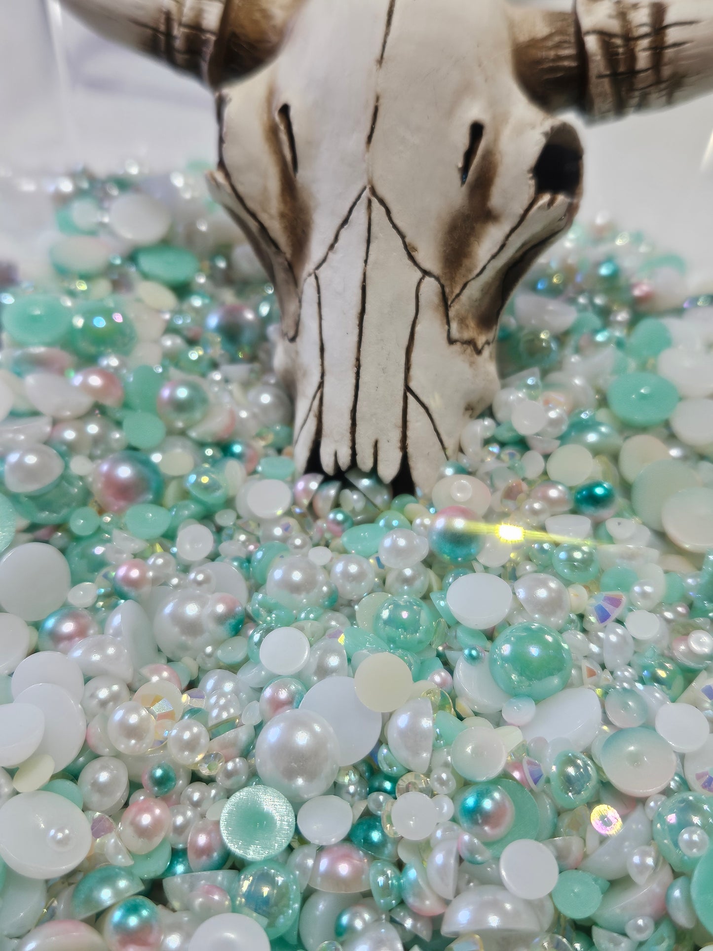 "Mint Melody" Pearls