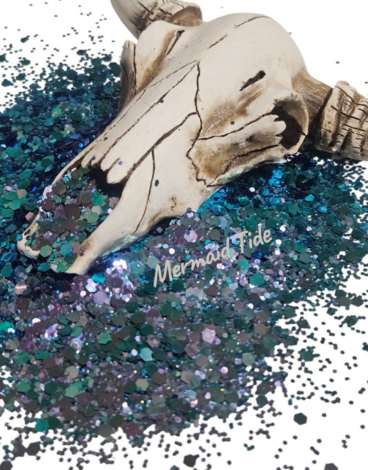 "Mermaid Tide" Chunky Colorshift Glitter