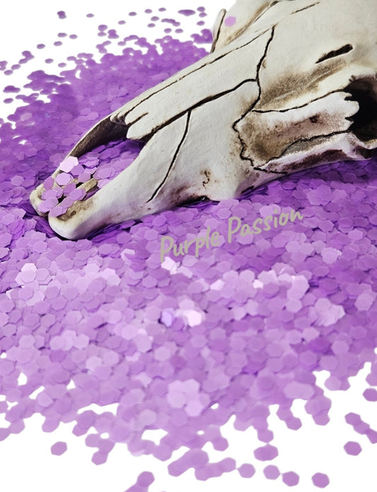 "Purple Passion" Matte Metallic Glitter
