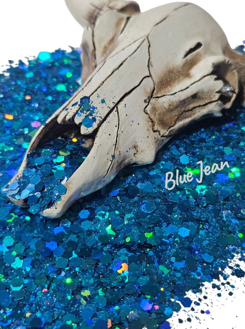 "Blue Jean" Halographic Chunky Glitter
