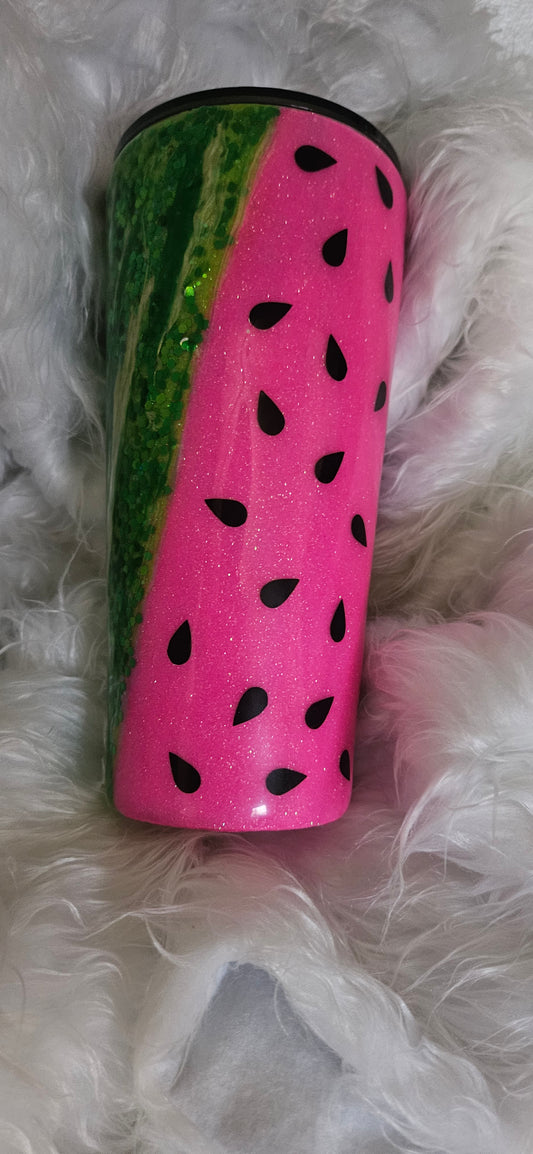 24oz Watermelon Tumbler