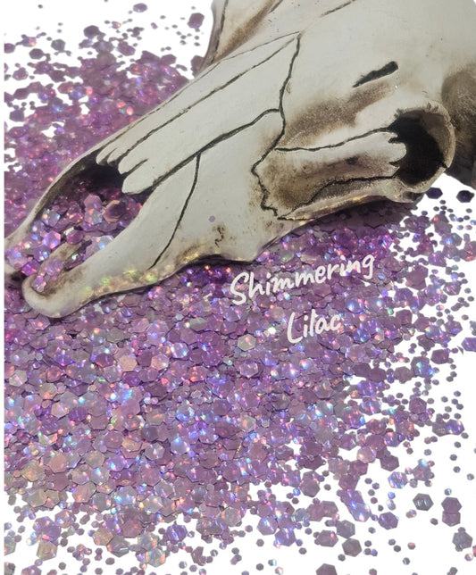 "Shimmering Lilac" Chunky Glitter