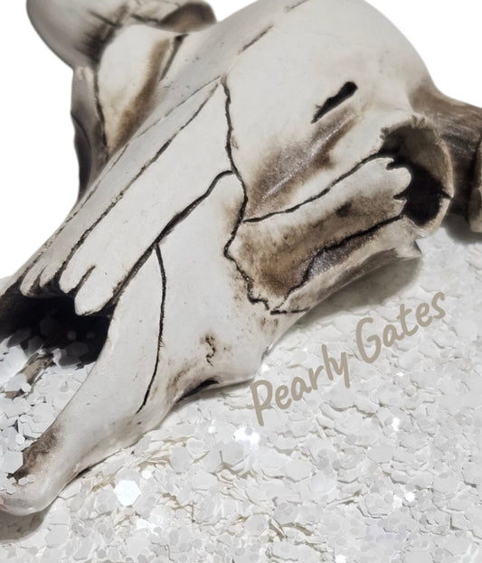 "Pearly Gates" Chunky Metallic Matte Glitter